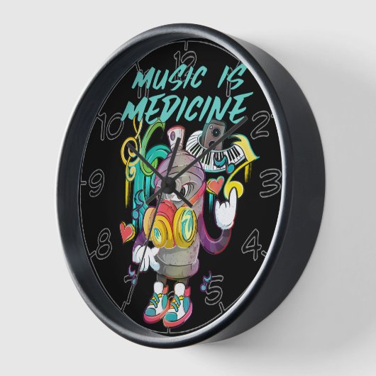 Urban Music is Medicine Graffiti (Hoek)