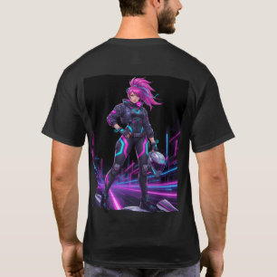 Urban Myth Engine – Cyberpunk Machine Legende T-shirt