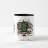 Urban Neon Graffiti Crotone Column Mok (Midden)