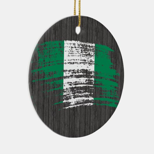 Urban Nigeria Keramisch Ornament (Rechts)