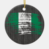 Urban Nigeria Keramisch Ornament (Voorkant)