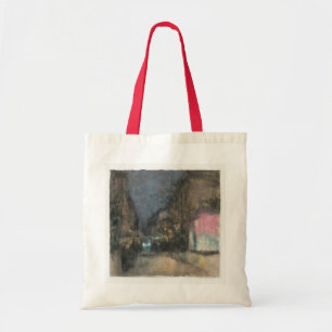 Urban Night Street Art Canvas tas