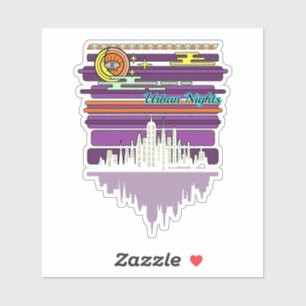Urban Nights Standaard Sticker