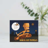 Urban Ninja Briefkaart (Staand voorkant)