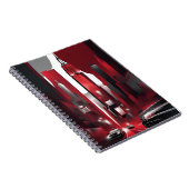 Urban Noir Notitieboek – Modern stadsbeeld in vet (Rechterzijde)