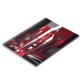 Urban Noir Notitieboek – Modern stadsbeeld in vet (Linkerzijde)