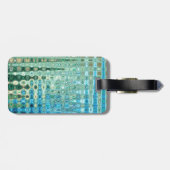 Urban Oasis Bagagelabel met lederen riem (Achterkant horizontaal)