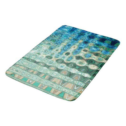 Urban Oasis Bath Mat door Artist C.L. Bruin (Gekanteld)