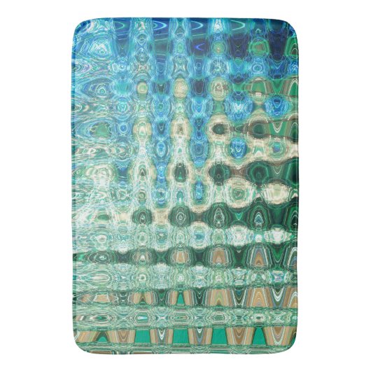 Urban Oasis Bath Mat door Artist C.L. Bruin (Voorkant Verticaal)