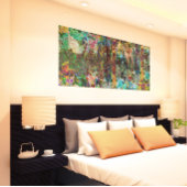 Urban Oerwoud-Digital Original Art Canvas Afdruk