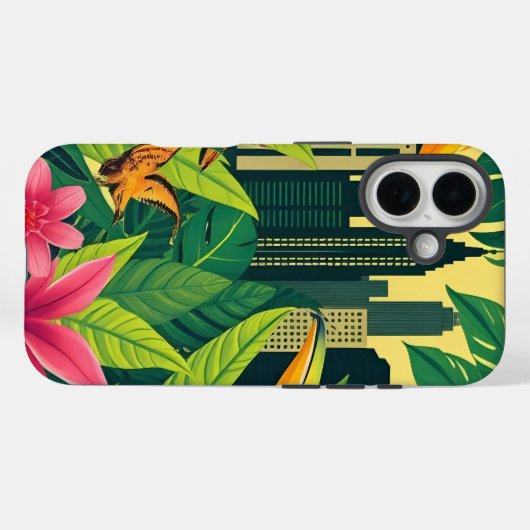 Urban Oerwoud esthetisch Case-Mate iPhone Case (Achterkant (horizontaal))