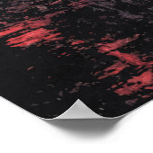 Urban Oni Demon Samurai, Japanese Anime Art Poster (Hoek)