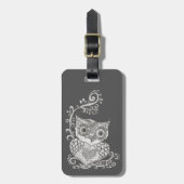 Urban Owl Bagagelabel (Voorkant verticaal)