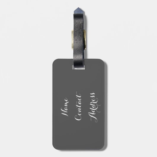 Urban Owl Bagagelabel (Achterkant verticaal)