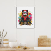 Urban Panda Poster (Keuken)
