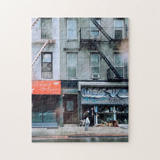 Urban Pandemic | Surreal New York in Quarantine Legpuzzel (Verticaal)