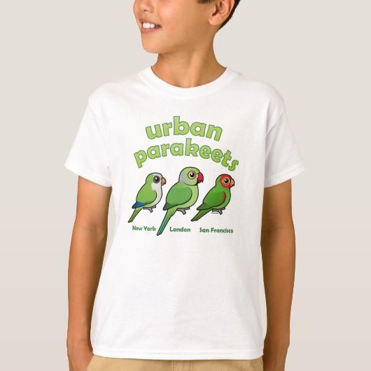 Urban Parakeets T-shirt (Voorkant)