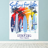 Urban Parkour Extreme Sports Canvas Afdruk (Insitu (Houten vloer))