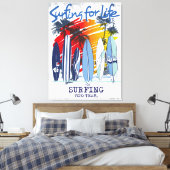 Urban Parkour Extreme Sports Canvas Afdruk (Insitu (Slaapkamer))