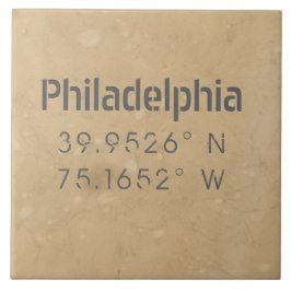 Urban Philadelphia Map Coordinates Tegeltje