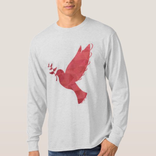 Urban Pigeon T-shirt - Straatstijl met een veren (Voorkant)