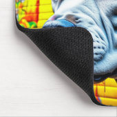 Urban Pitbull City Graffiti Street Art Muismat (Hoek)