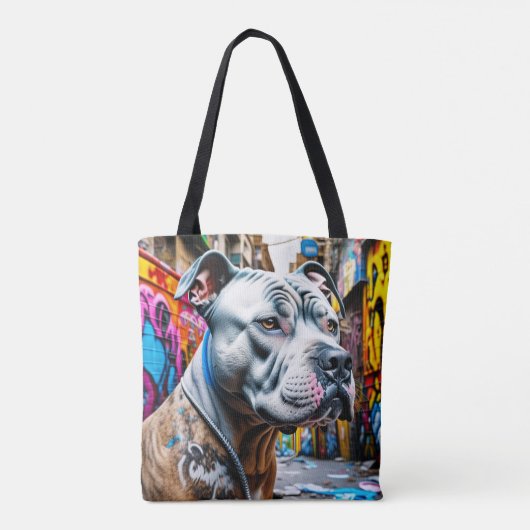 Urban Pitbull Goodie Tote Bag (Achterkant)