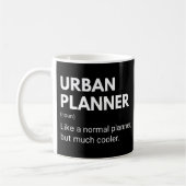 Urban Planner Grappige Architect Definitie Koffiemok (Links)