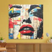 Urban Pop Art Canvas (Insitu (Woonkamer))