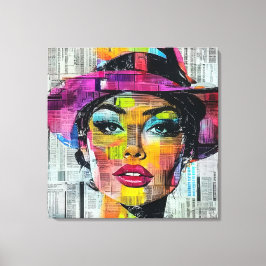 Urban Pop Art Canvas Afdruk