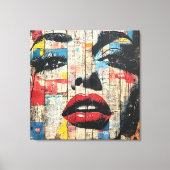 Urban Pop Art Canvas Afdruk (Voorkant)