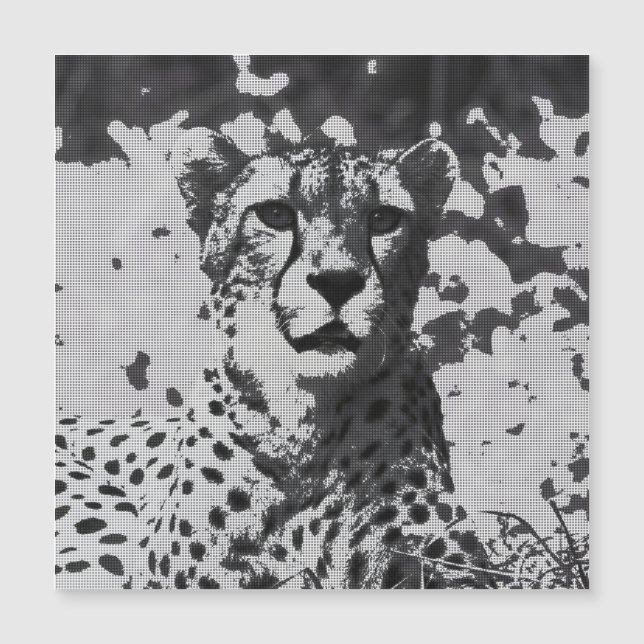 Urban Pop Art Cheetah (Voorkant)