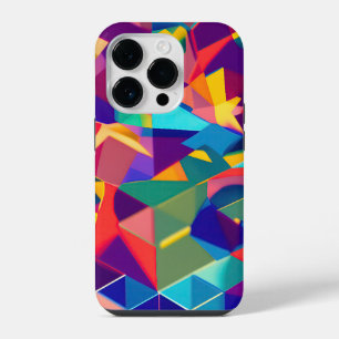 Urban Prism: een stad in kleur iPhone 14 Plus Hoesje