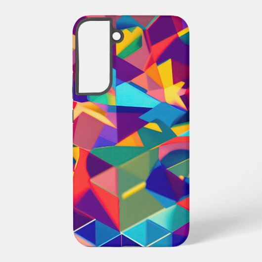 Urban Prism: een stad in kleur Samsung Galaxy Hoesje (Achterkant)