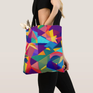 Urban Prism: een stad in kleur Tote Bag