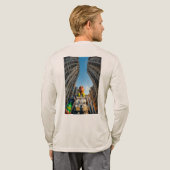 Urban Pulse: City Beats and Concrete Dreams Tri-Blend Shirt (Achterkant)