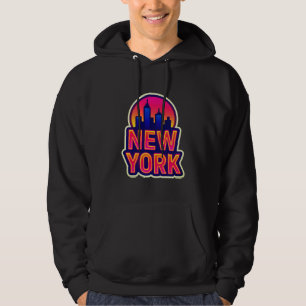 Urban Pulse: de verlichting van New York Hoodie