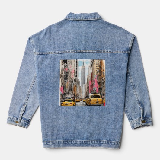 Urban Pulse Denim Jacket (Achterkant)