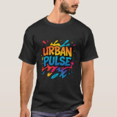 Urban Pulse – Vibrant Street Art T-shirt (Voorkant)
