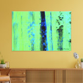 Urban Rain Canvas Afdruk (Insitu (Woonkamer))