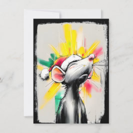 Urban Rat Christmas Cards Feestdagenkaart