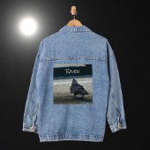 Urban Raven Gothic Crow Denim Jacket