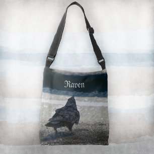 Urban Raven Shades of Grey and Black Crossbody Tas