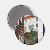 Urban Reader - Bergen in Noorwegen Magneet (Voorkant / Achterkant)
