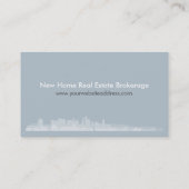 Urban Real Estate Agent Custom Visitekaartje (Achterkant)