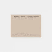 Urban Real Estate Gepersonaliseerde Post-it® notes (Voorkant)