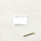 Urban Real Estate Gepersonaliseerde Post-it® notes (Op bureau)
