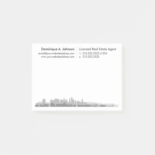 Urban Real Estate Personated Post-it® notes (Voorkant)