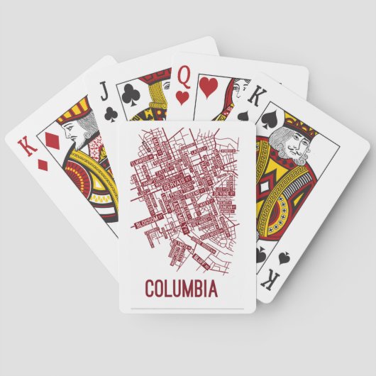 Urban Rebel Royal Deck – Columbia Pokerkaarten (Achterkant)