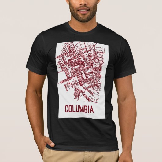 Urban Rebel Sketch Tee – Columbia T-shirt (Voorkant)